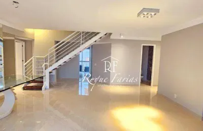 Cobertura com 3 dormitórios à venda, 300 m² por r$ 2.500.000,00 - vila são francisco - são paulo/sp