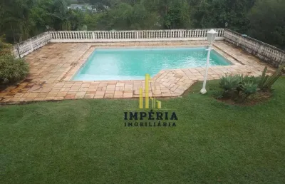 Chácara com 4 dormitórios à venda, 5000 m² por r$ 1.200.000,00 - mato dentro - jundiaí/sp