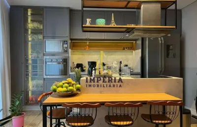 Flat com 1 dormitório à venda, 57 m² por r$ 630.000,00 - centro - jundiaí/sp