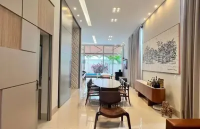 Casa em condomínio fechado com 4 quartos à venda no jardim sul, uberlândia  por r$ 3.050.000