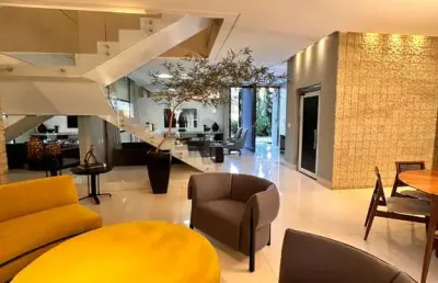Casa em condomínio fechado com 3 quartos à venda no jardim karaíba, uberlândia  por r$ 4.500.000