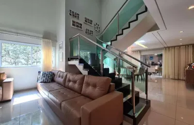Casa em condomínio fechado com 4 quartos à venda no jardim karaíba, uberlândia  por r$ 4.000.000