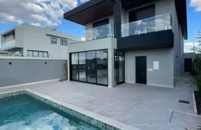 Casa em condomínio fechado com 4 quartos à venda no gávea, uberlândia  por r$ 3.390.000