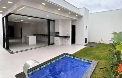 Casa em condomínio fechado com 3 quartos à venda no granja marileusa, uberlândia  por r$ 1.395.000