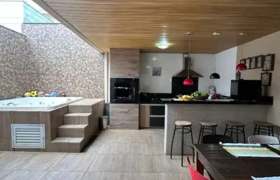 Casa em condomínio fechado com 3 quartos à venda no morada da colina, uberlândia  por r$ 890.000