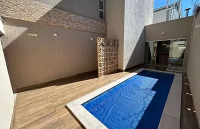 Casa em condomínio fechado com 3 quartos à venda no granja marileusa, uberlândia  por r$ 1.550.000
