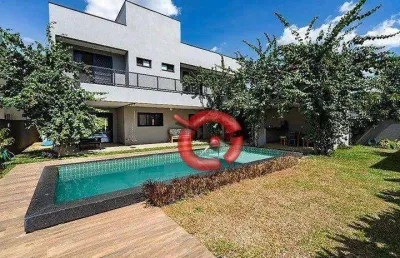 Casa com 5 dormitórios à venda, 486 m² por r$ 3.995.000,00 - loteamento reserva da serra - jundiaí/sp