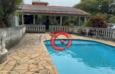 Chácara com 2 dormitórios à venda, 1000 m² por r$ 450.000,00 - vilarejo - cabreúva/sp