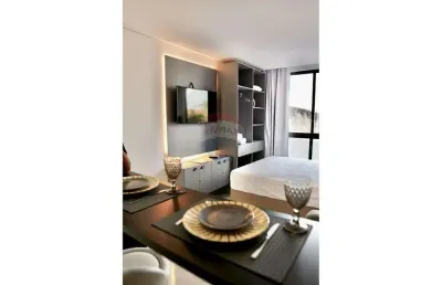 Flat com 1 quarto à venda na Avenida Mar da Sibéria, 448, Intermares, Cabedelo