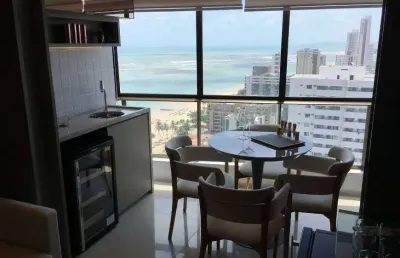 Apartamento 03 quartos à venda com vista para o mar em candeias