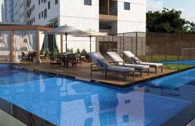 Apartamento em boa viagem com 2 quartos, 53m², com suíte e lazer completo