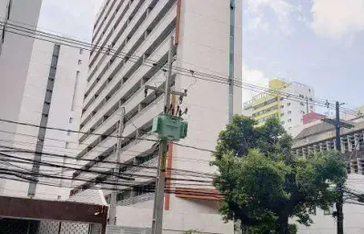 Apartamento para venda possui 35 metros quadrados com 1 quarto em espinheiro - recife - pe