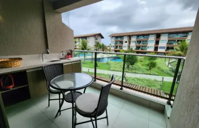 Apartamento para venda tem 72 m² com 2 quartos 2 suítes em muro alto - ipojuca - pe