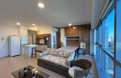 Loft com 1 quarto para alugar na avenida borges de medeiros, 2277, praia de belas, porto alegre por r$ 2.800