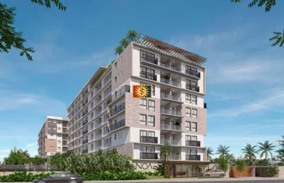 Apartamento para vender com 02 quartos 01 suíte no bairro ponta de campina em cabedelo