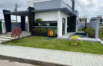 Vendo casa, em condomínio fechado, com 03 quartos 01 suíte em muçumagro - joão pessoa