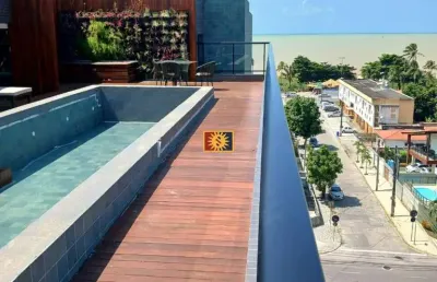 Vendo apartamento, porteira fechada, vista mar, com 02 suítes no bairro cabo branco em joão pessoa