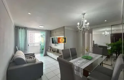 Apartamento para vender com vista para o mar,  em manaíra, joão pessoa pb