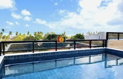 Flat para vender com 01 quarto no bairro cabo branco em joão pessoa