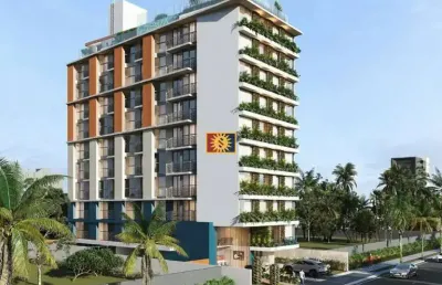 Flat para vender com 2 quarto 1 suíte no bairro tambaú em joão pessoa