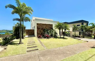 Casa no condominio bosque do horto com 5 suites, vista livre