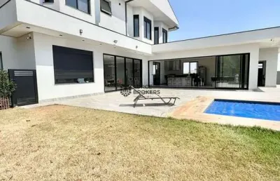 Sobrado alto padrão condominio terras do caxambu em jundiai com 1000 m² terreno