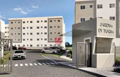 Apartamento no nova brasília com 2 quartos para venda, 44 m²