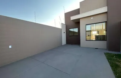 Casa térrea com suíte e gourmet - acabamento diferenciado.