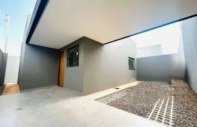 Casa com 2 quartos à venda na Rua Querubina Garcia Nogueira, Conjunto Residencial Recanto dos Rouxinóis, Campo Grande