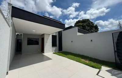 Casa térrea com suíte e churrasqueira no rita vieira.