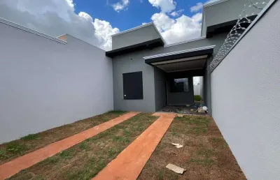 Casa com 1 quarto à venda na Rua Marcos Junqueira Reis, Loteamento Bela Laguna, Campo Grande