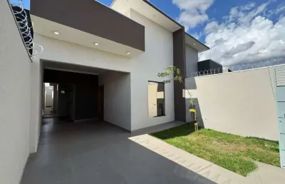 Casa com 03 quartos e gourmet no figueiras do parque.