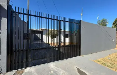 Casa com 2 quartos à venda na Rua Francisco Galvão Paim, Loteamento Cristo Redentor, Campo Grande