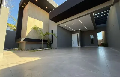 Casa térrea moderna com piscina - bairro jardim das nações.
