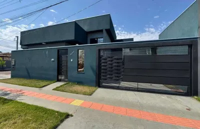 Casa nova com 02 suítes + 01 quarto e gourmet no carlota.