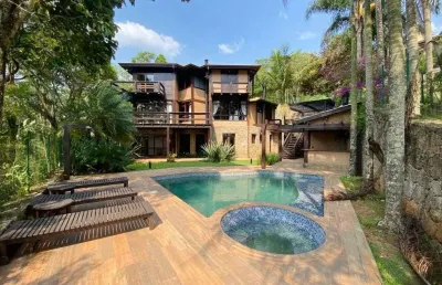 Casa com 5 dormitórios à venda, 350 m² por r$ 3.300.000,00 - residencial cantareira - mairiporã/sp