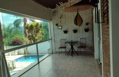 Chácara com 5 dormitórios à venda, 1200 m² por r$ 550.000,00 - rio acima - mairiporã/sp