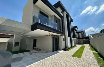 Sobrado com 3 dormitórios à venda, 140 m² por r$ 849.000,00 - xaxim - curitiba/pr