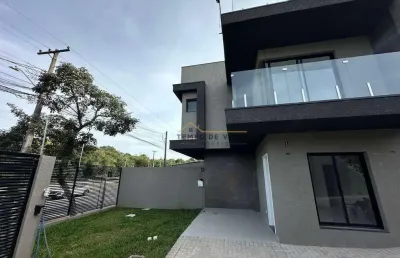 Sobrado com 3 dormitórios à venda, 115 m² por r$ 698.000,00 - boqueirão - curitiba/pr