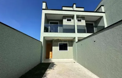 Sobrado com 3 dormitórios à venda, 84 m² por r$ 549.900,00 - sítio cercado - curitiba/pr