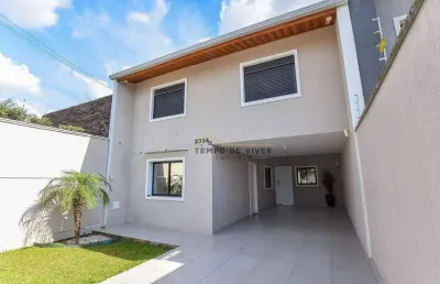 Sobrado com 4 dormitórios à venda, 245 m² por r$ 1.290.000,00 - boqueirão - curitiba/pr
