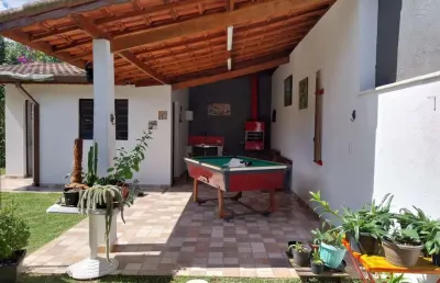 Casa para venda em ribeirão pires, colônia, 3 dormitórios, 1 suíte, 2 banheiros, 2 vagas