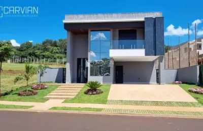Casa com 3 dormitórios à venda, 305 m² por r$ 2.999.000,00 - alphaville iii - ribeirão preto/sp