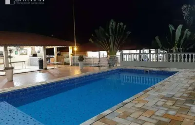 Sítio com 5 dormitórios à venda, 3 m² por r$ 1.500.000,00 - centro - tambaú/sp