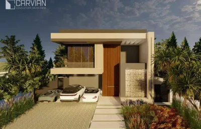 Casa com 3 dormitórios à venda, 310 m² por r$ 3.000.000,00 - alphaville - ribeirão preto/sp