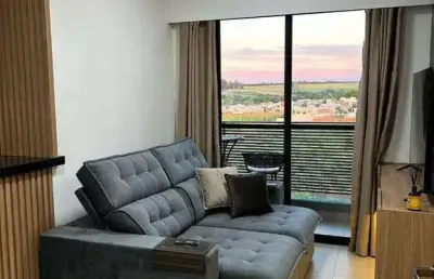 Apartamento com 2 dormitórios à venda, 48 m² por r$ 425.000 - bonfim paulista - ribeirão preto/sp