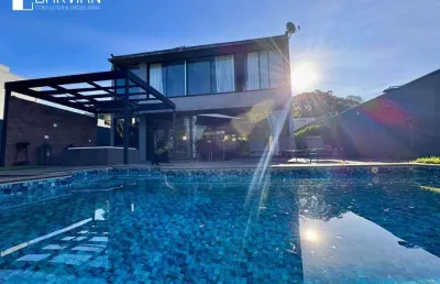 Casa com 3 dormitórios para alugar, 265 m² por r$ 15.773,40/mês - condomínio alphaville iii - ribeirão preto/sp