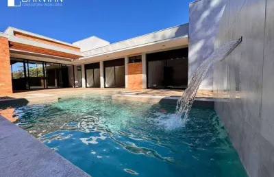 Casa com 3 dormitórios à venda, 342 m² por r$ 3.490.000,00 - alphaville - ribeirão preto/sp