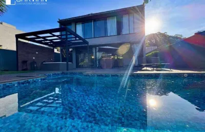 Casa com 3 dormitórios para alugar, 265 m² por r$ 16.505,55/mês - alphaville - ribeirão preto/sp