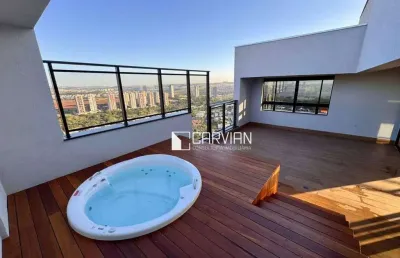 Cobertura com 3 dormitórios à venda, 249 m² por r$ 2.540.000,00 - jardim olhos d´água - ribeirão preto/sp